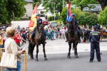 Tradičního setkání Já mám koně 2022 se zúčastnili i policejní koně