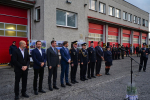 Předání darů dobrovolným hasičům za zásah v Hřensku