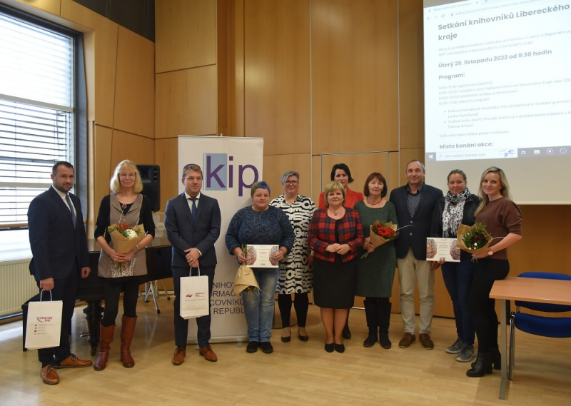 Slavnostní vyhlášení pátého ročníku soutěže o nejlepší knihovnu v Libereckém kraji
