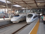 Čína - nádraží Suzhou