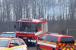 Zásah složek IZS po požáru v pečovatelském domě v Libštátě