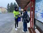 Preventivní akce policistů na autobusovém nádraží v Jilemnici, a před prodejnami v Semilech a Turnově