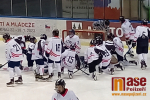 Utkání hokejového turnaje v rámci ODM 2023 Liberecký kraj - Kraj Vysočina
