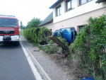 Nehoda osobního auta na silnici č. II/295 u Bakova (Dolní Branná)
