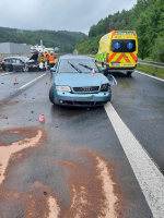 Nedělní nehody na silnici I/35