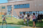 Zahradní slavnost otevřela nové školní hřiště v ZŠ Turnov - Mašov
