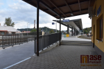 Slavnostní zakončení přestavby nástupišť vlakového nádraží v Semilech