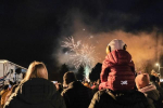 Novoroční ohňostroj v Turnově s doprovodným programem