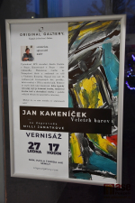 Vernisáž výstavy Veletrh barev Jana Kameníčka
