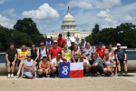 Skupina sokolů z Tělocvičné jednoty Sokol Turnov se v červnu 2025 zúčastnila jubilejního XXV. sletu Amerického Sokola