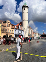Celorepublikový sraz hasičských parních stříkaček v Domažlicích