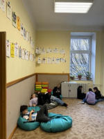 Rekonstruovaný školní klub a knihovna Základní školy Žižkova Turnov