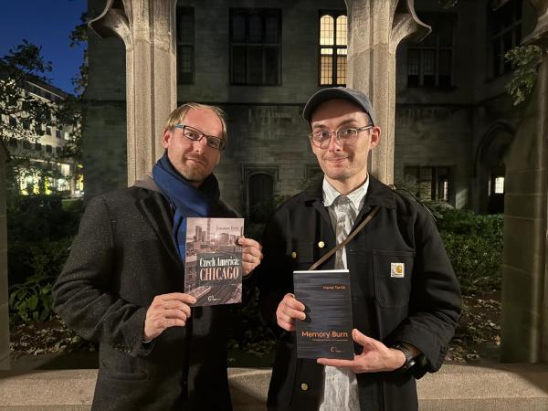 Setkání v Chicagu... s Markem Torčíkem, s dětmi T. G. Masaryk School