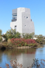 Novostavba knihovny Baracka Obamy v Chicagu