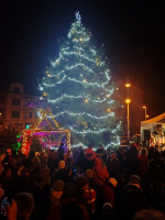 Vánoční výzdoba v Semilech