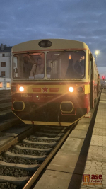 Vánoční vlak s betlémským světlem 2025