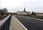 Nový most přes řeku Jizeru v Přepeřích