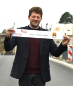 Nový most přes řeku Jizeru v Přepeřích