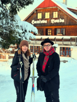 Natáčení pořadu Literární místopis s Jaroslavem Rudišem