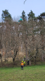 Záchrana paraglidisty na Kozákově