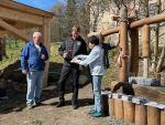 Otevření geoarchologické naučné stezky v Krásné